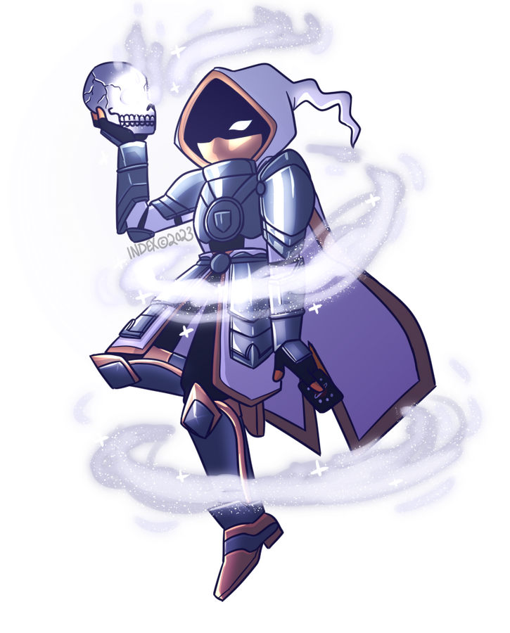 Example full body, shaded - $110
